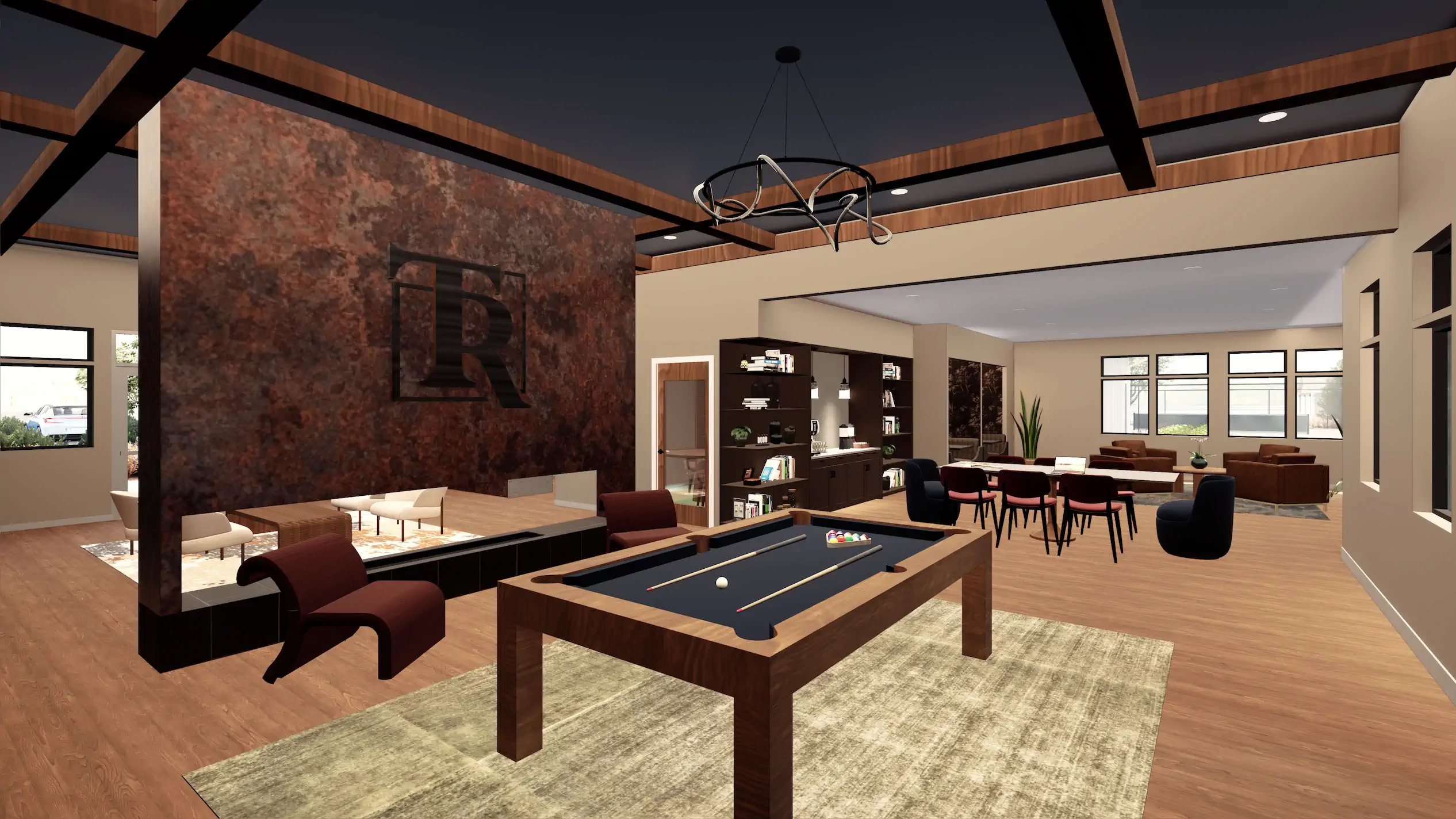 Exterior view of Teal Ridge Village homes