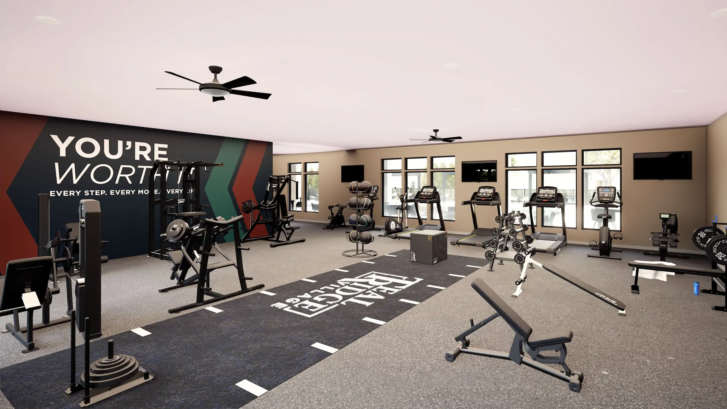 Exterior view of Teal Ridge Village homes